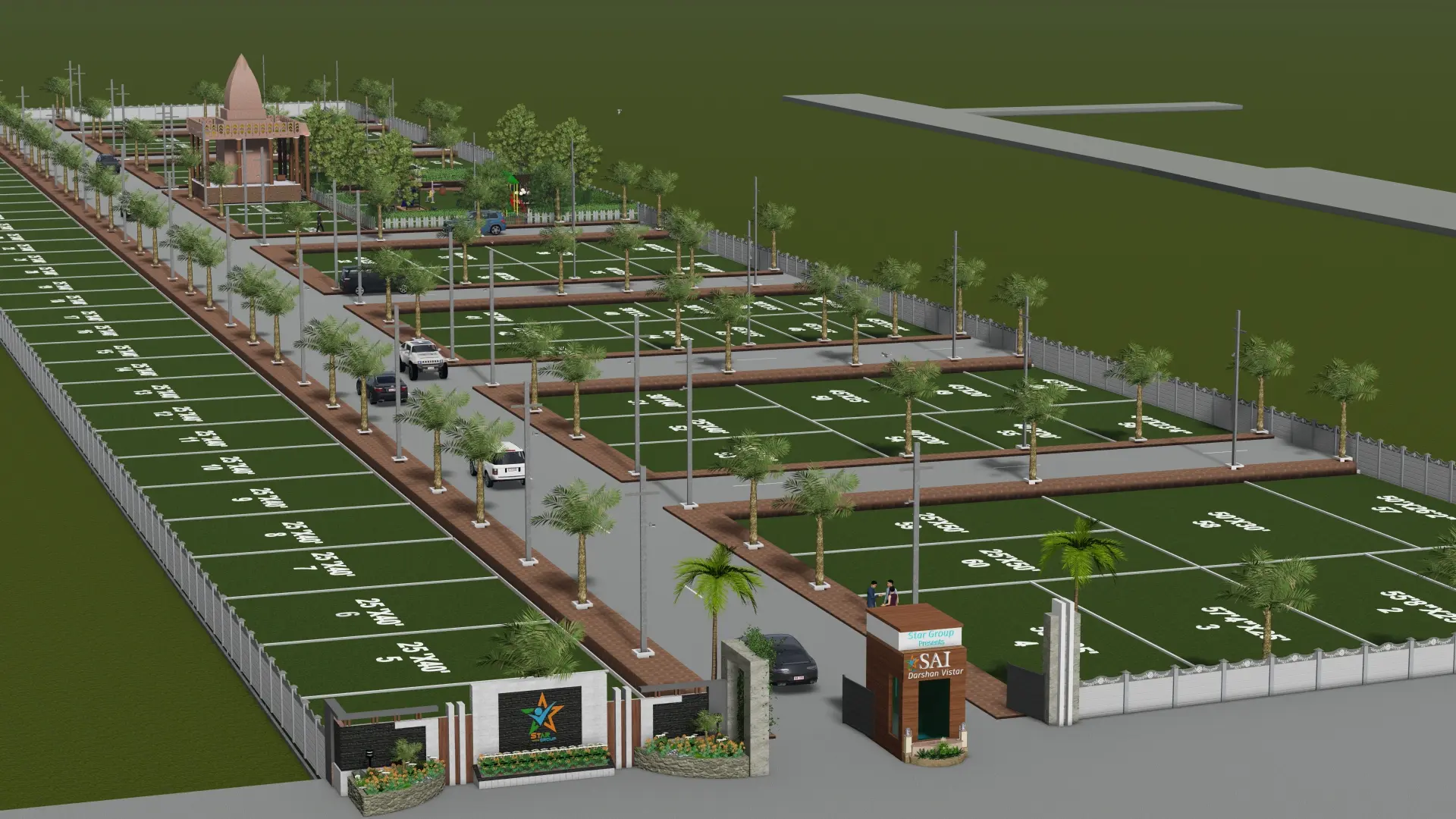 Sai Darshan Vistar Colony – gated residential plots in Jhalawar